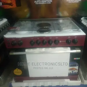 Haier Thermocool Gas Cooker 4 Gas 2 Electric