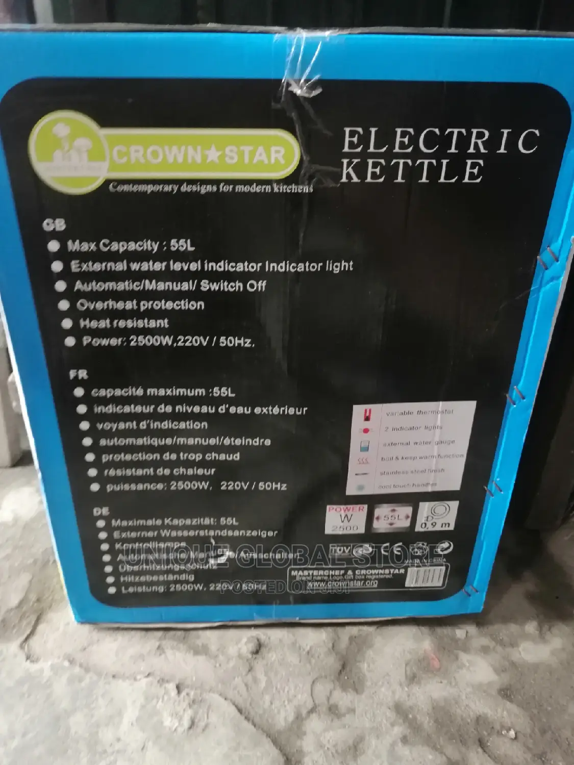 Crown Star Electric Kettle