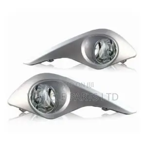 Fog Lights and Chrome for Toyota Highlander 2011-2013