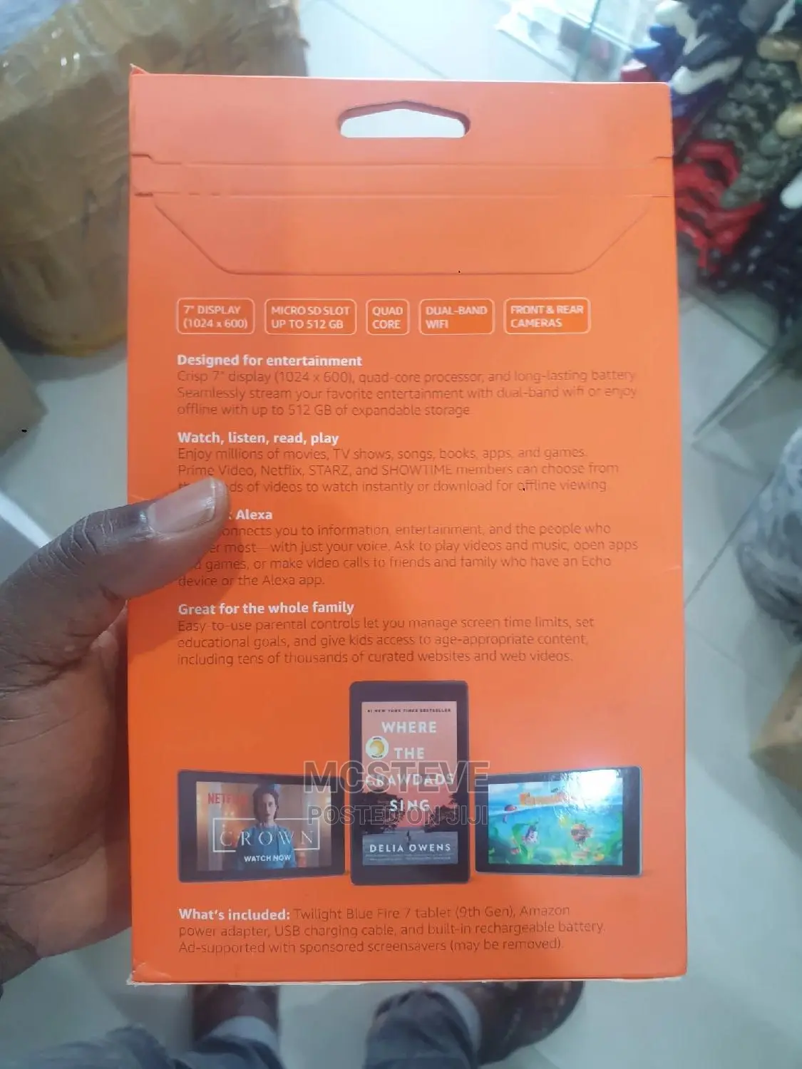 New Amazon Fire HD 7 16 GB Gray