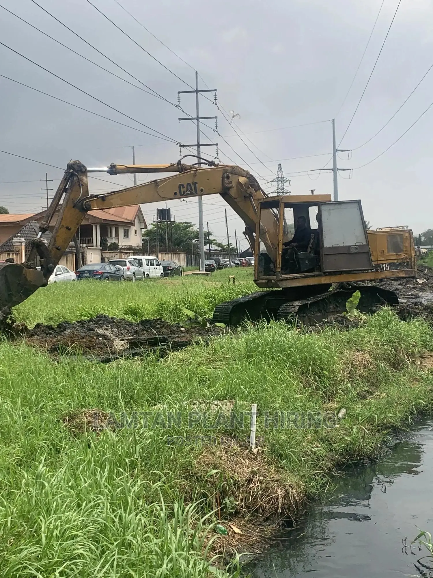 Hire Me Excavator 215