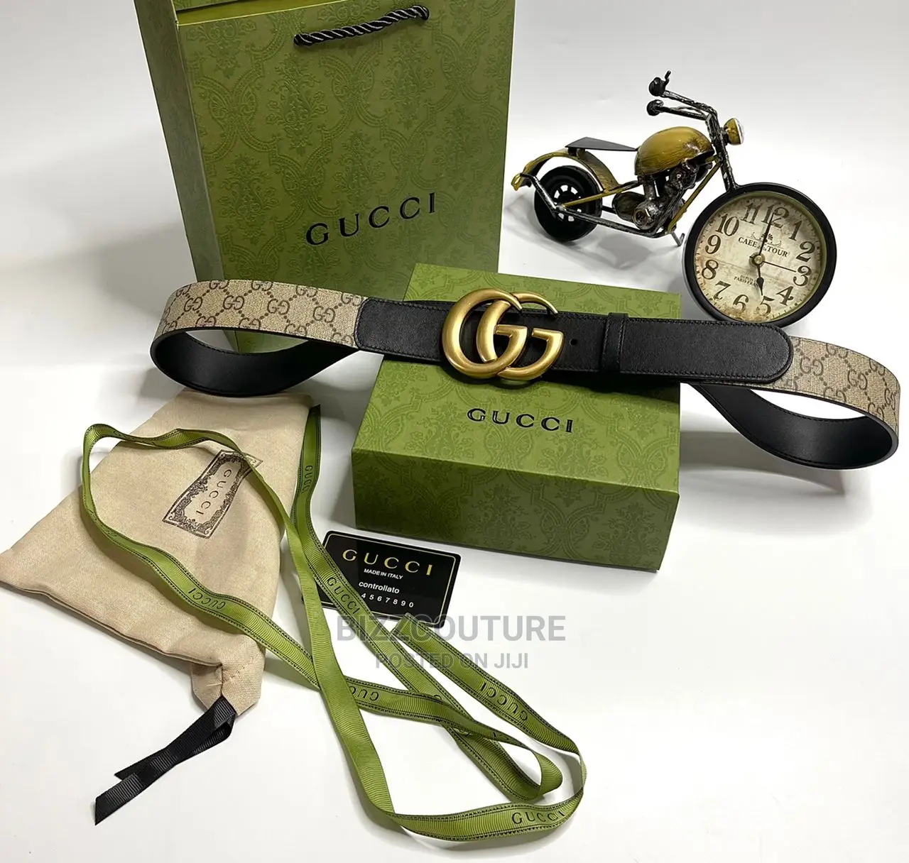 High Quality Gucci Leather Belts Available in Store