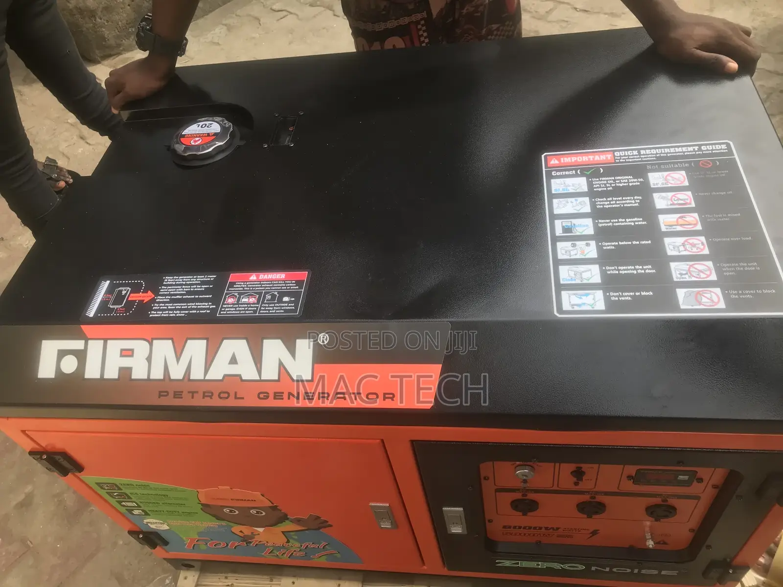Firman Generator. Zero Noise.