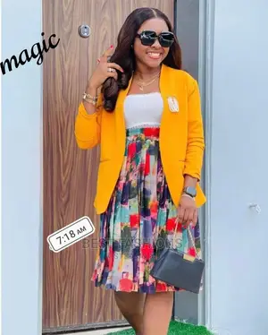 Ladies Cute 3 Piece Skirt Suit