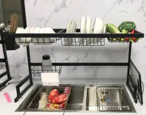 Black Plates Rack