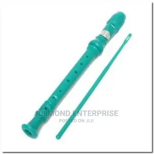Kid's Flute Recorder With Fingering Chart