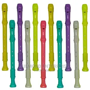 Kid's Flute Recorder With Fingering Chart