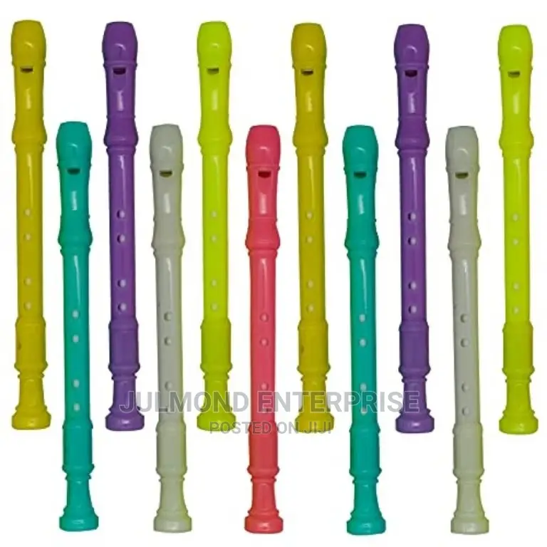 Kid's Flute Recorder With Fingering Chart