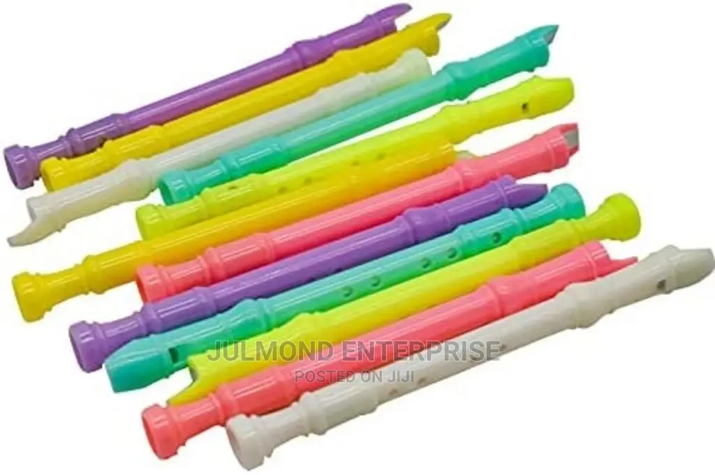 Kid's Flute Recorder With Fingering Chart