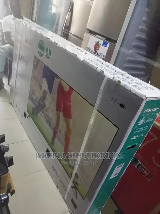 Brand New HISENSE 75" Android Smart (BLUETOOTH) Wi-Fi/Uhd/
