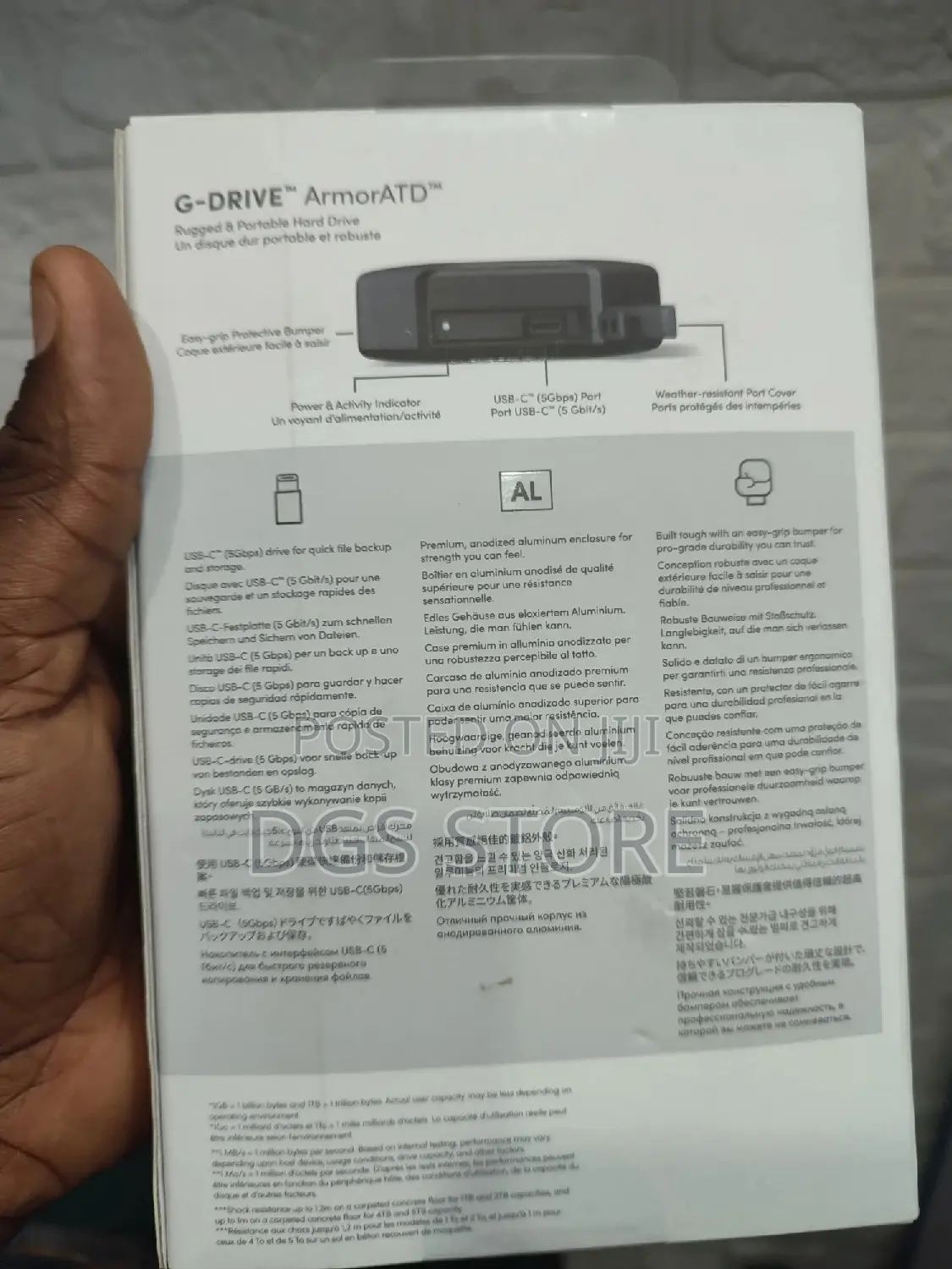 Sandisk Professional G Drive Armoratd External 5tb Harddrive