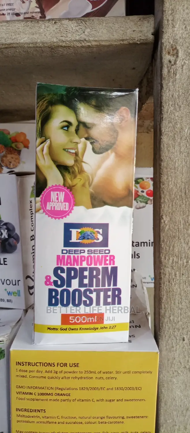 Deep Seed Man Power and Sperm Booster.
