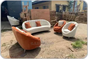 Complete Set of Fabric Sofa Available