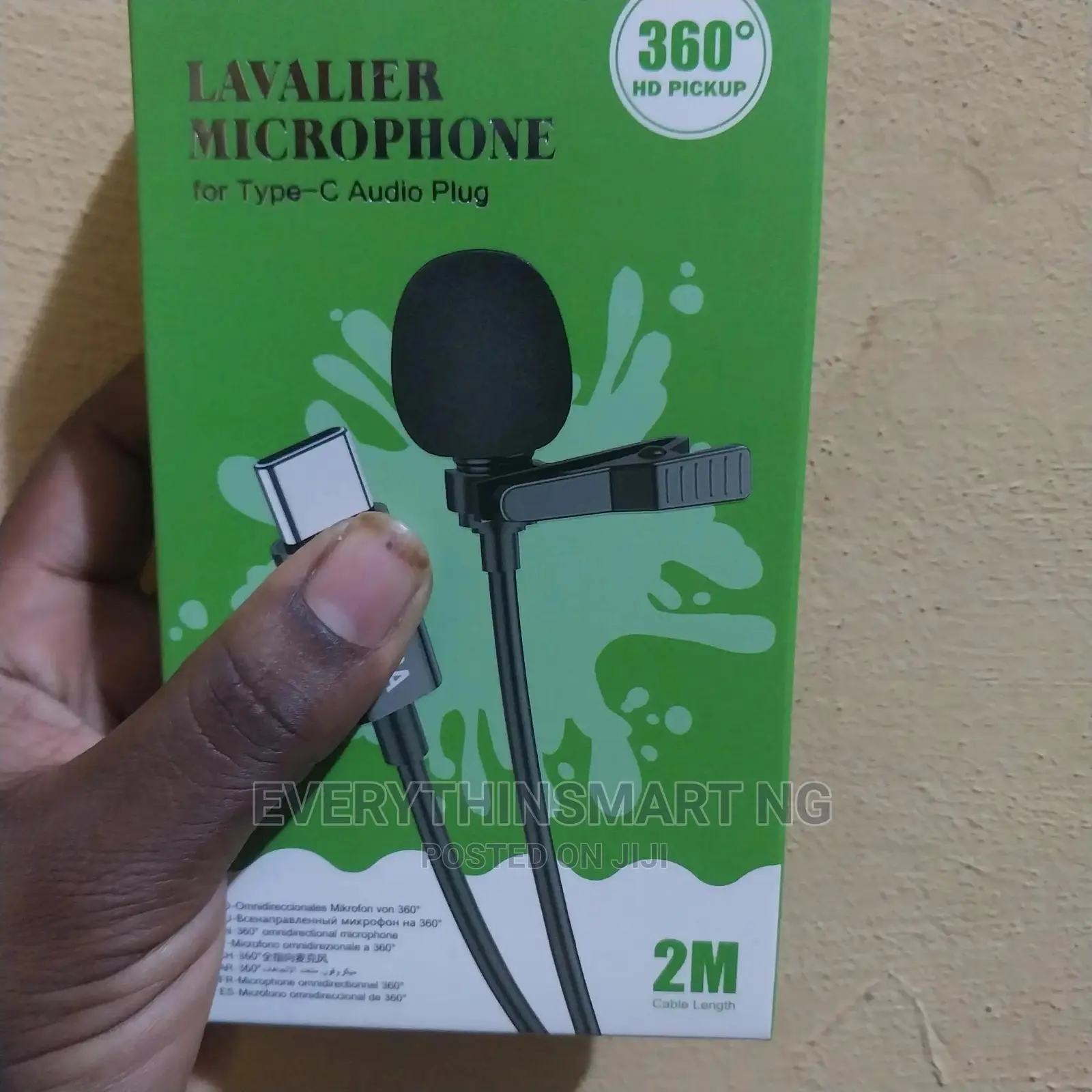 Lapel/Lavalier Mic Type C Plug