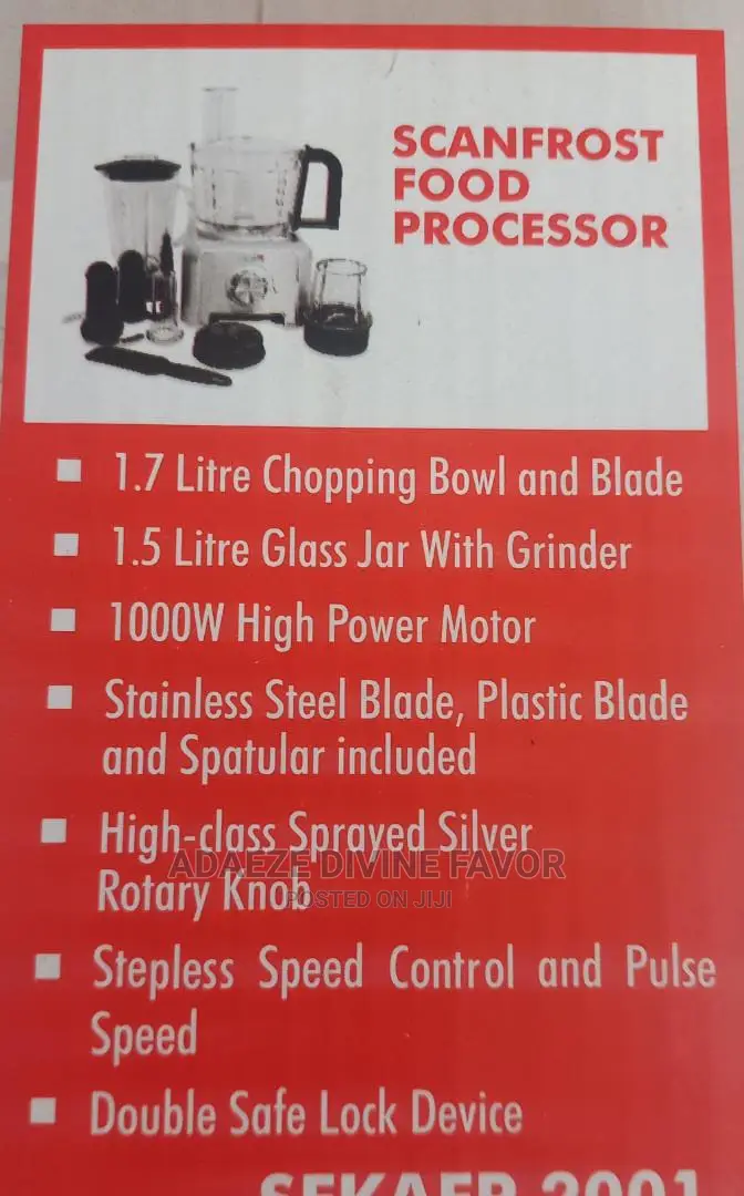 Scanfrost Food Processor