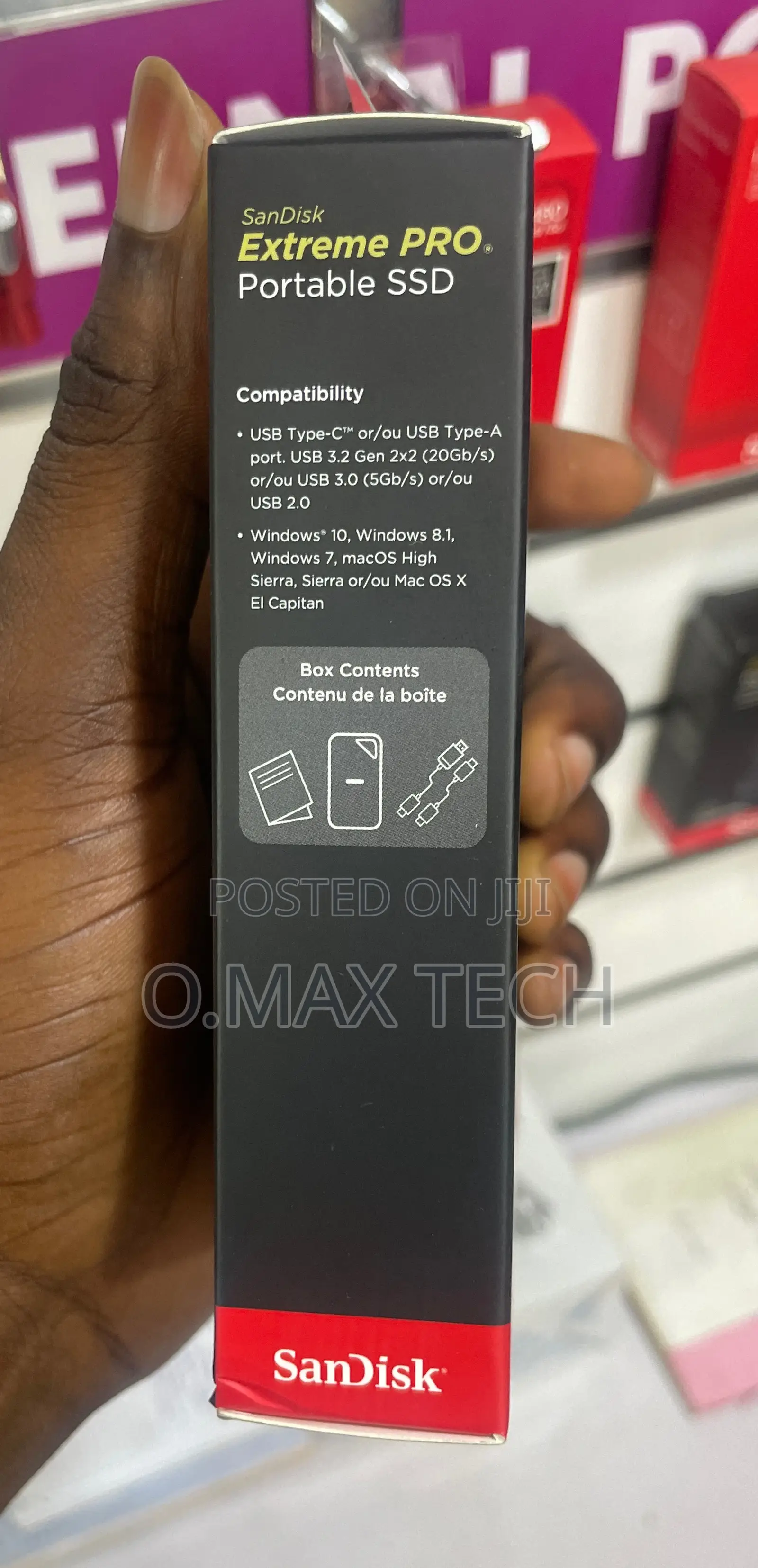 Sandisk SSD Extreme Pro 1tb Ext. 2000mbps