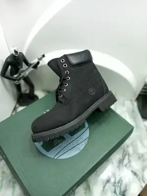 Black Timberland Boots