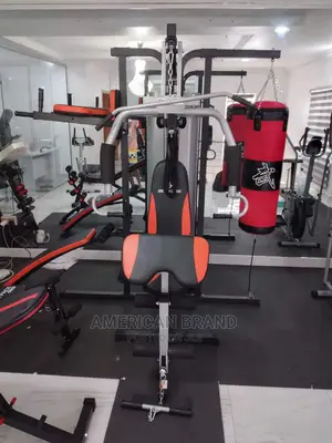 Commercial (3) Three Stations Multi Gym