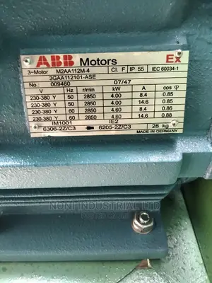 EX ABB Electric Blower