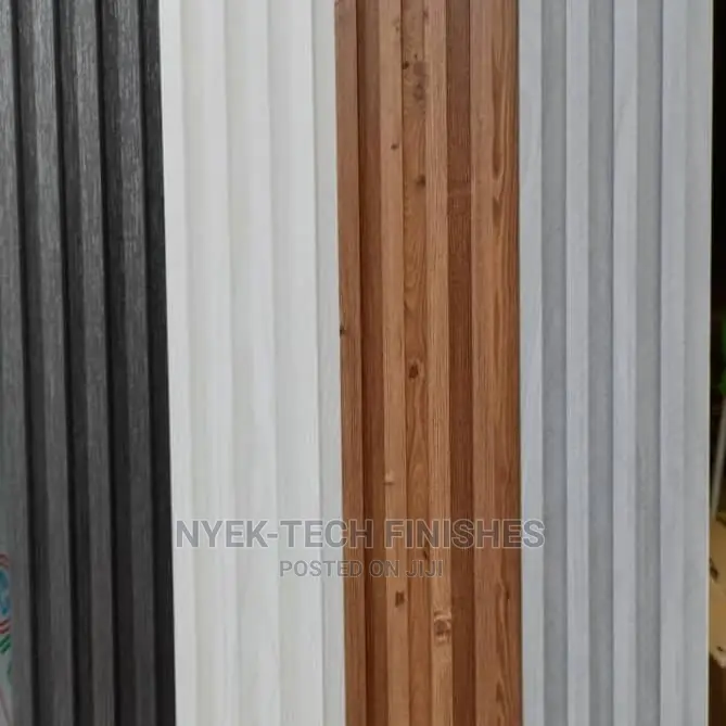 WPC Wall Fluted Panel Wood Plastic Composite Finish Fiber