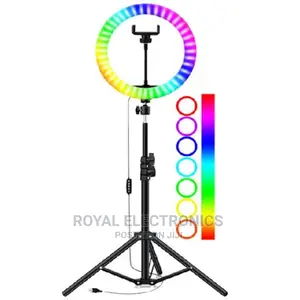 Authentic Ring Light(Rgb 10 Inch) LED Selfie