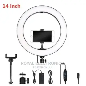 Ordinary Ring Light 14 Inches With Mirrow and Stand