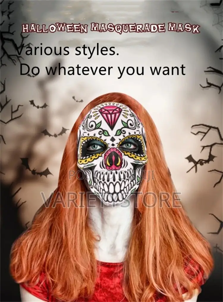Halloween Ghost Skull Mask