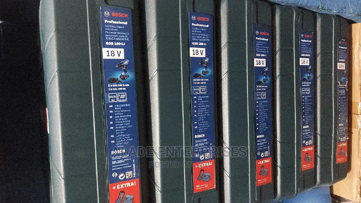 Bosch Gsr 18v-li Cordless Drill Machine