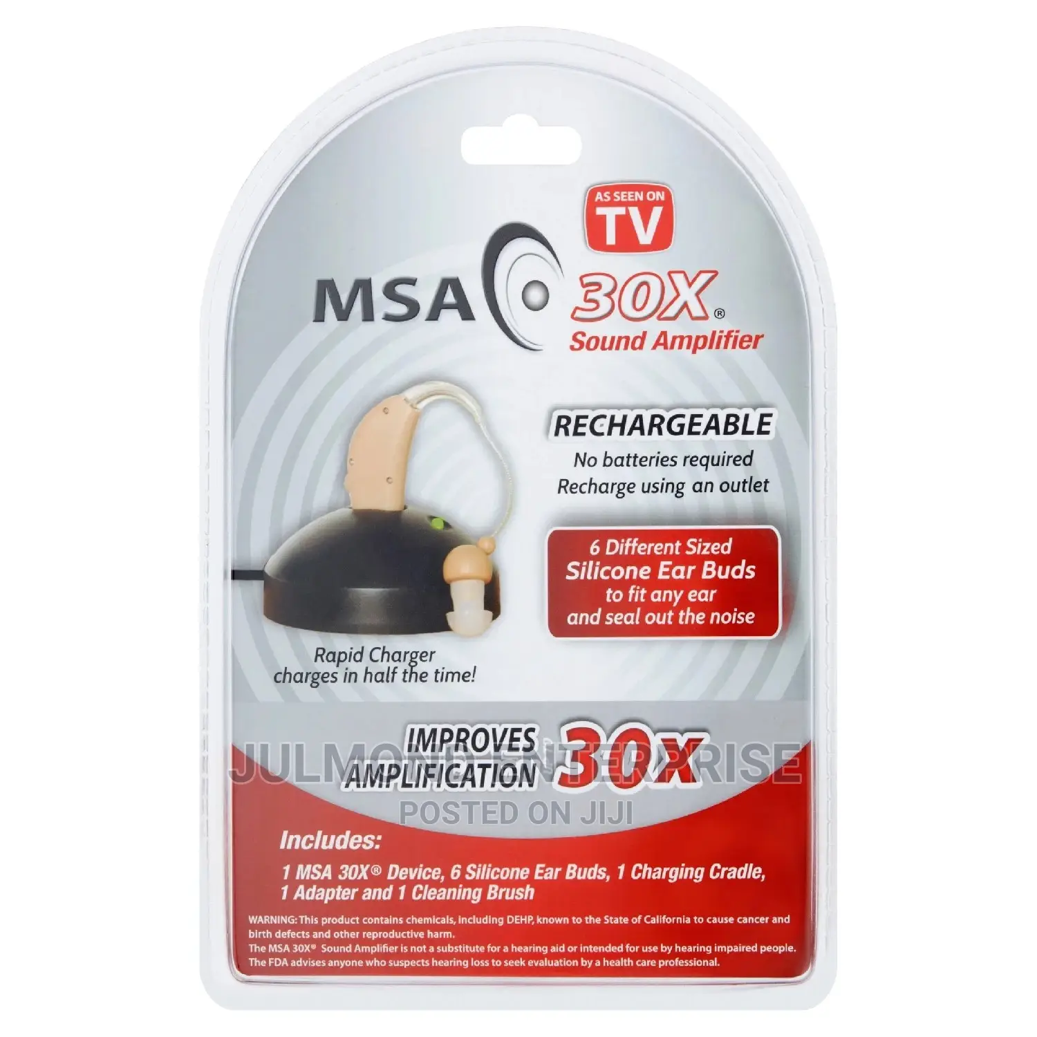 MSA Pro 30X Sound Amplifier Hearing Aid