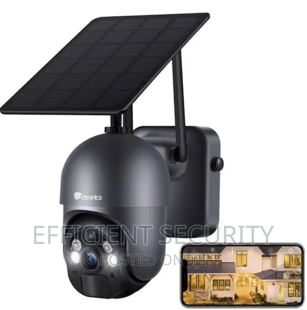 Solar Security Camera, Ctronics PTZ Security Cameras Wireles