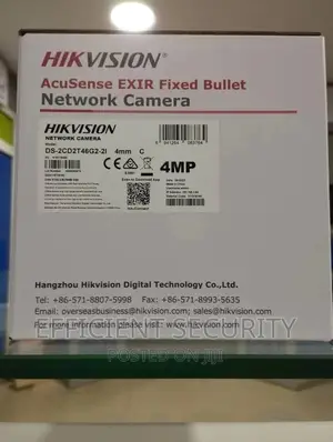 Hikvision DS-2CD2T43G2-2I 4 MP Fixed Bullet Network Camera