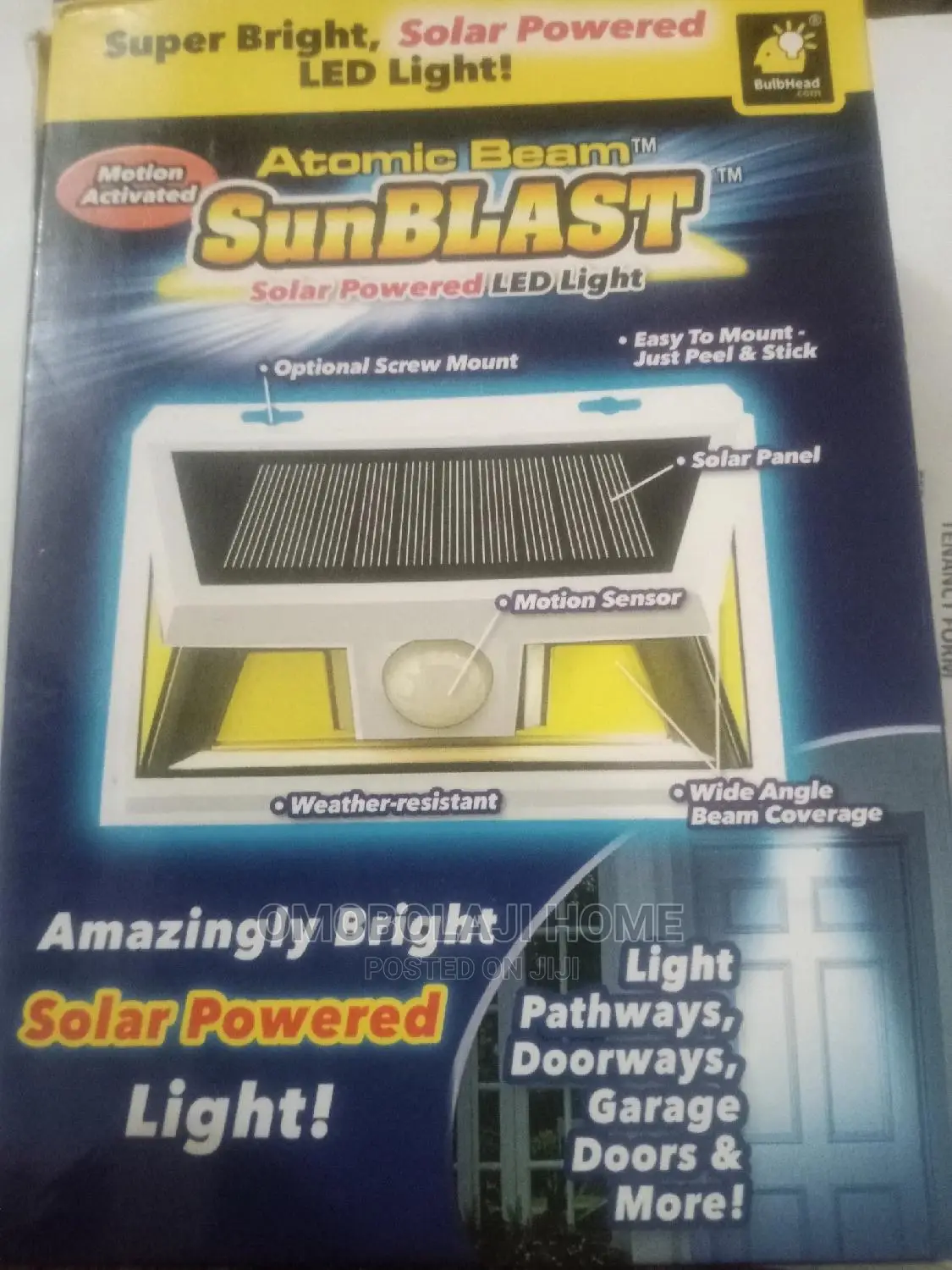 Atomic Beam Sunblast Solar Powered Led Light