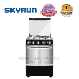 Heavy Duty Skyrun Gas Cooker(3 Burners+1 Electric Hotplate)
