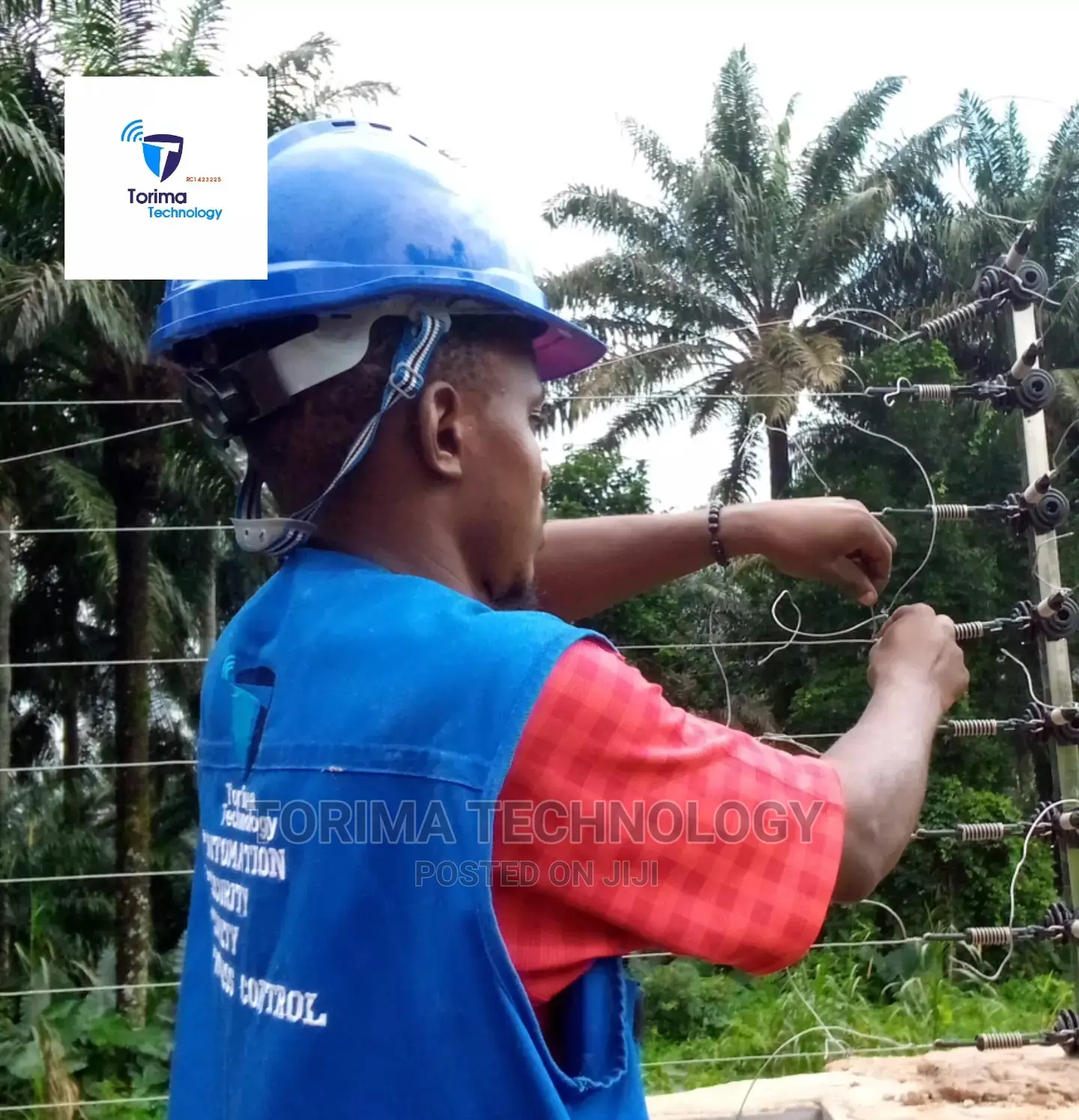 Visible Perimeter Fence
