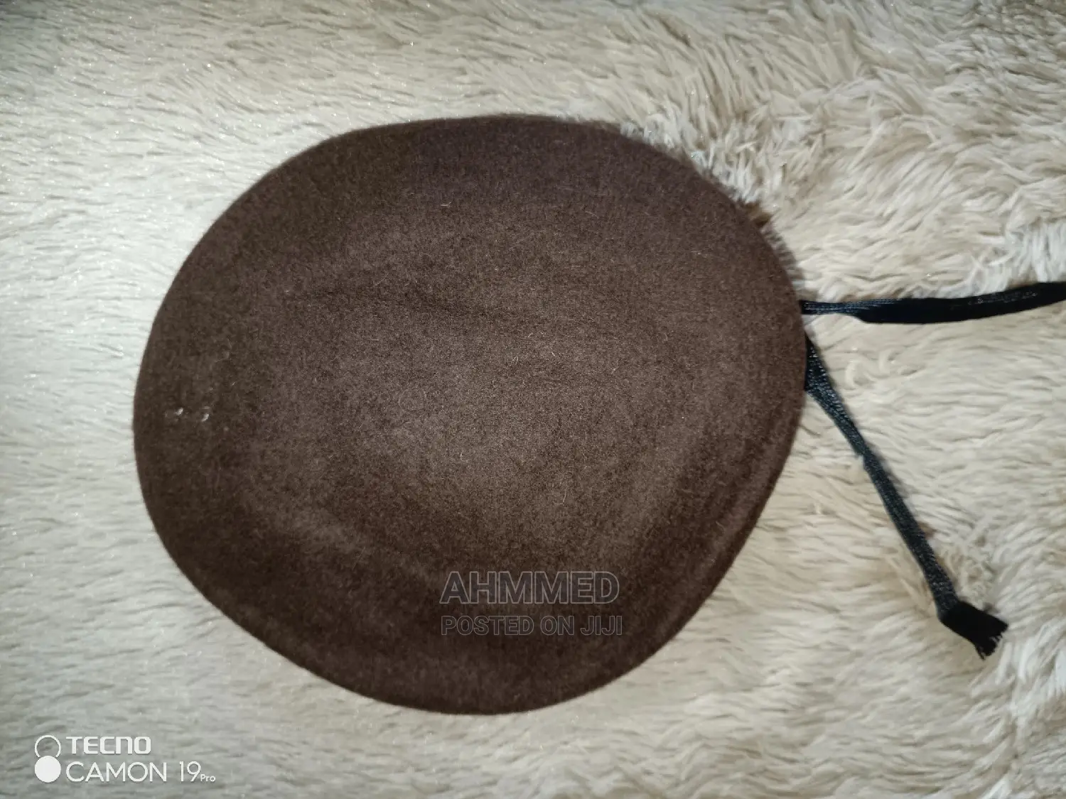 Brown Security Beret Cap