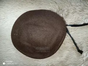 Brown Security Beret Cap
