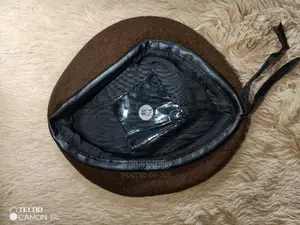 Brown Security Beret Cap