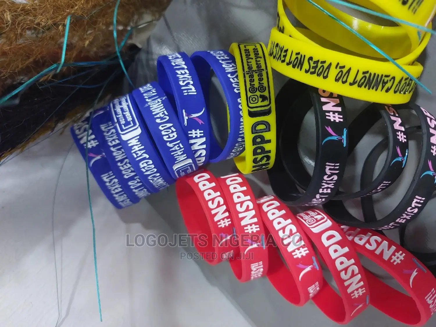 Custom Silicone Rubber Wristbands