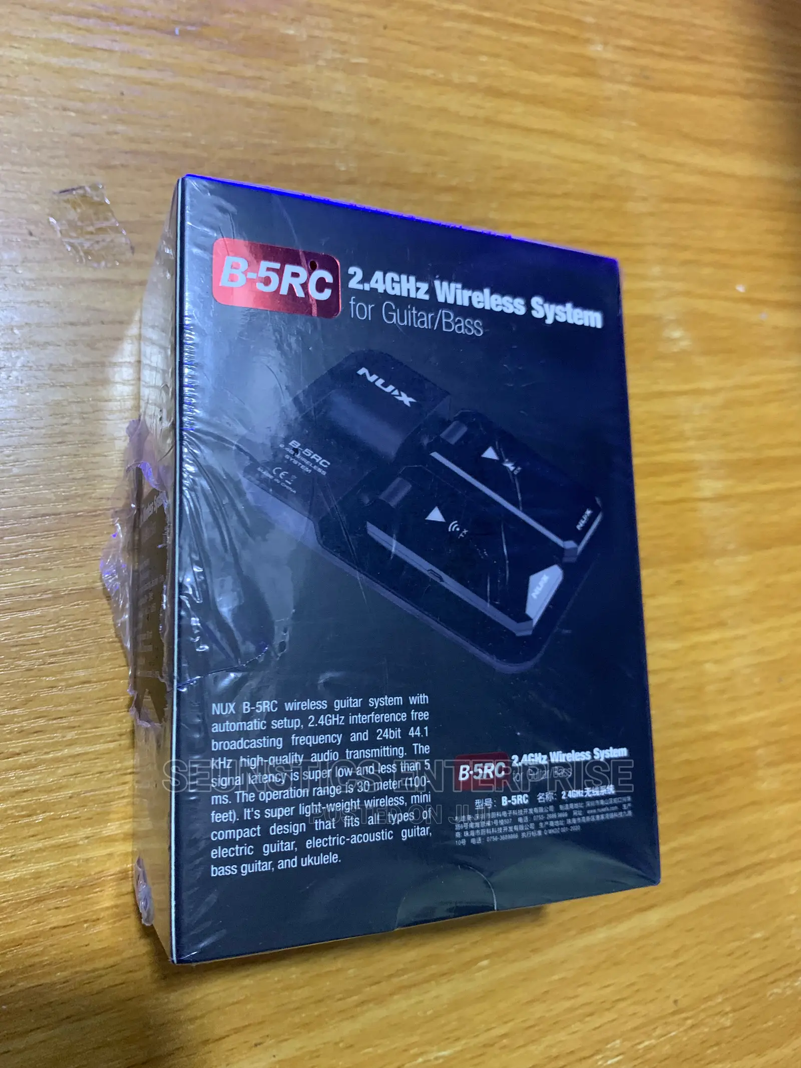 Original Nux B-5rc Wireless Guitar Transmitter