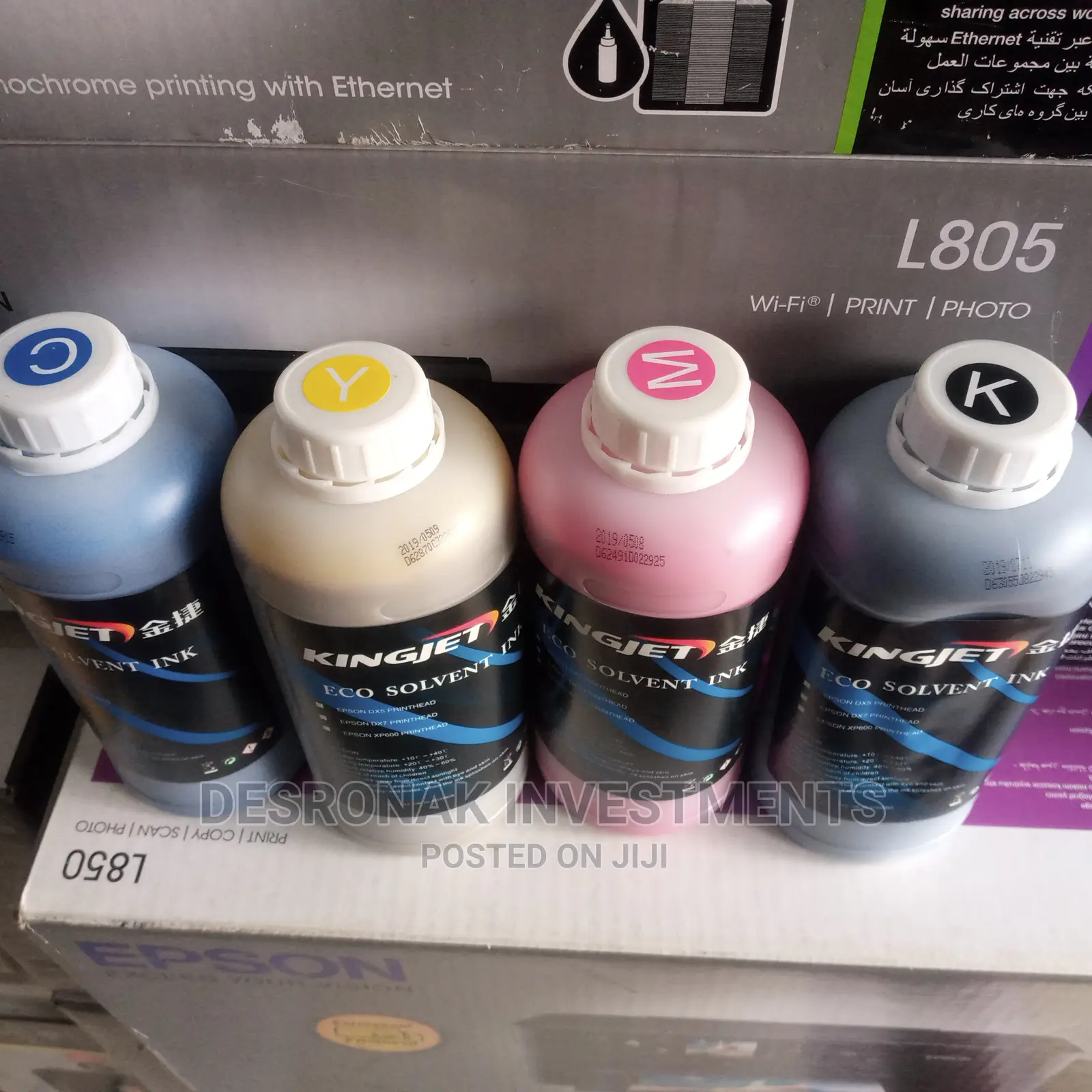 Eco Solvent Inks for Inkjet Printers