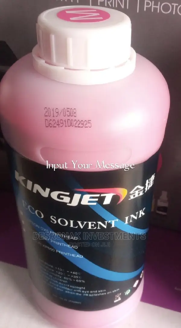 Eco Solvent Inks for Inkjet Printers