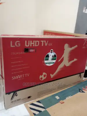 Standard LG Smart 75'' Tv With Youtube and Netflix Features
