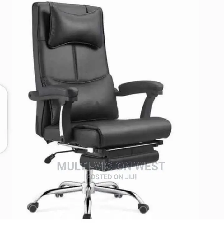 Executive Leather Chair With Elbow