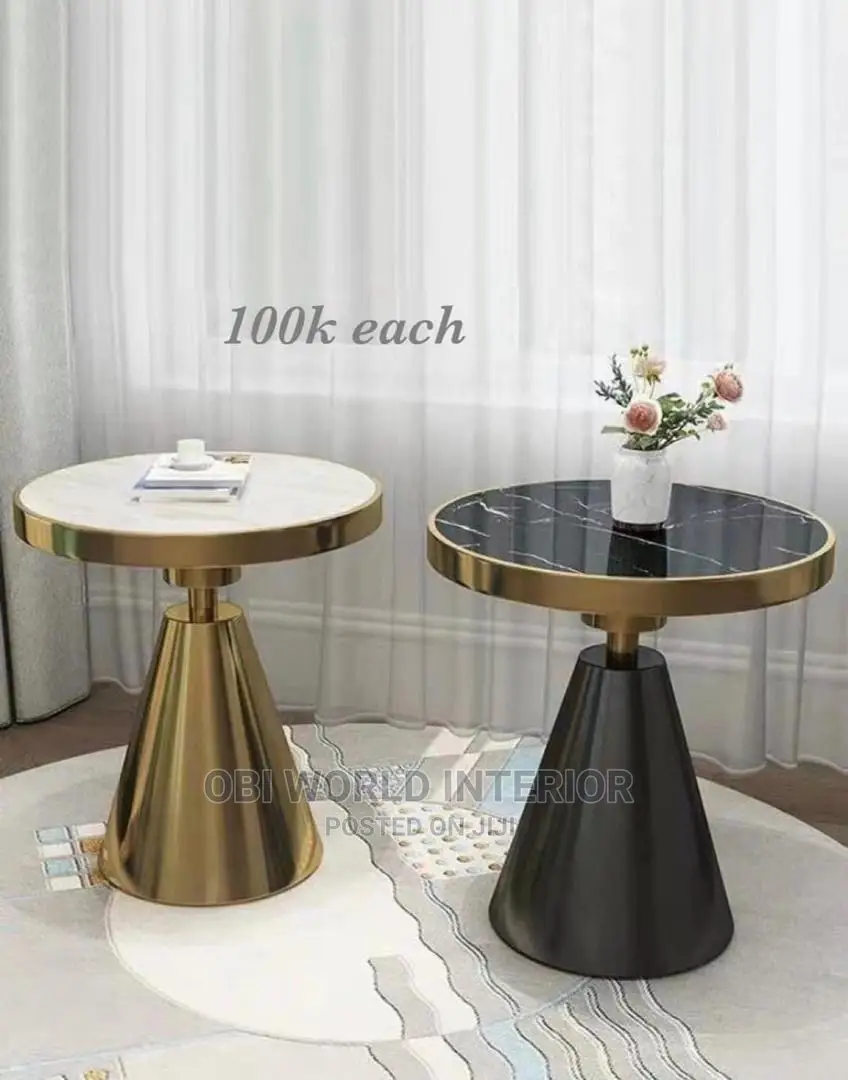 Luxury Center Table and Side Stools Sets