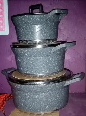 3pcs Granite Pot