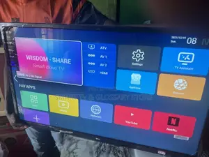 55 Inches Flat Screen With Hot Spot . Can Connect With Phone