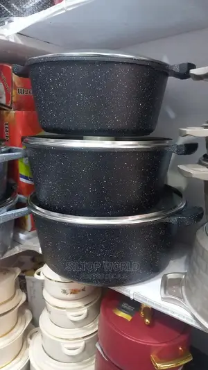3pcs Big Ceramic Pot