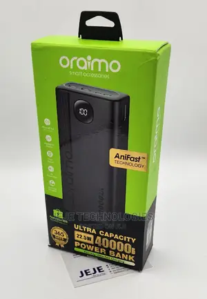 Oraimo 40,000 MAH Powerbank