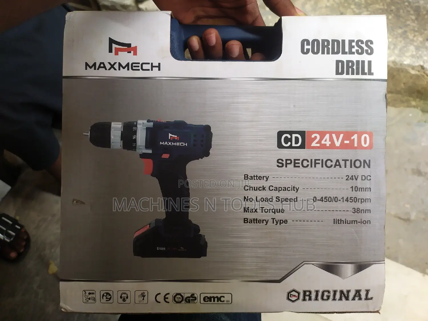 Maxmech Cordless Drill
