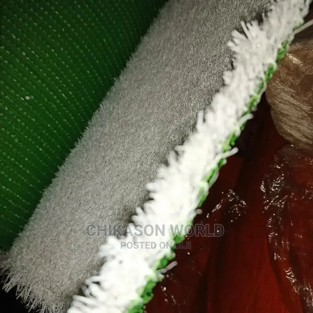 White Synthetic Grass Rug